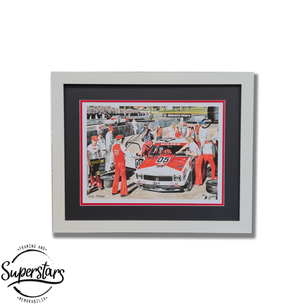 Holden Bathurst Art Print Superstars Framing & Memorabilia